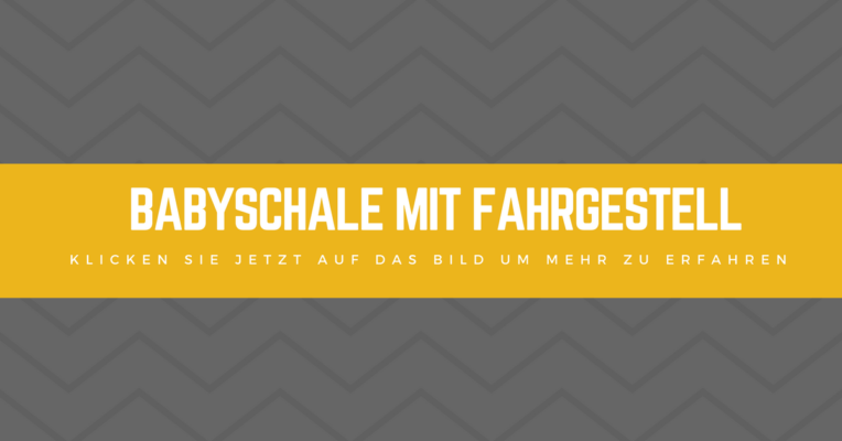 Babyschale mit Fahrgestell