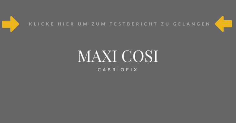 Maxi Cosi Cabriofix Test