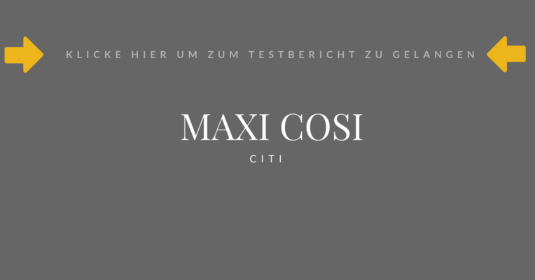 Maxi Cosi Citi Test